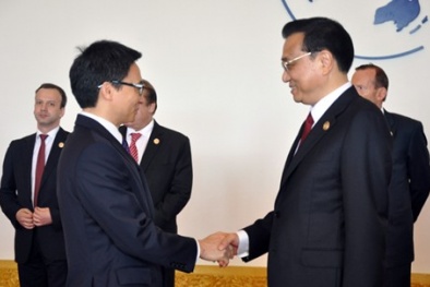 PTT Vũ Đức Đam phát biểu tại diễn đàn kinh tế châu Á Bác Ngao